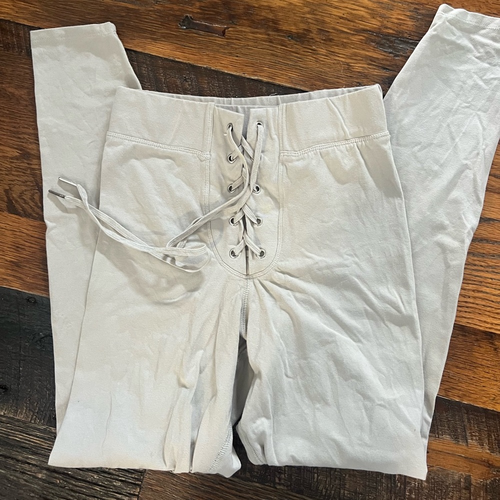 Good American lace up leggings